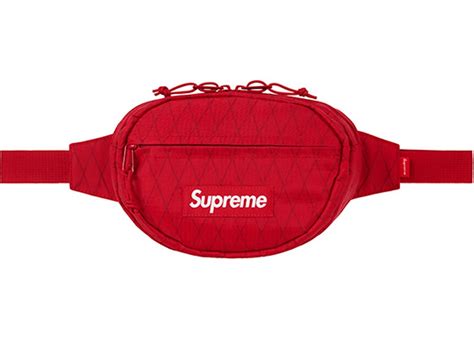 supreme waist bag red fake|are supreme purses genuine.